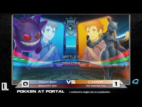 Heavy-Boy- vs Chardy - Pokken at Portal 7/12/16