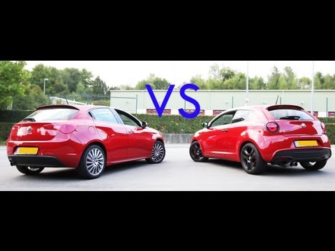 Alfa Romeo MiTo vs Giulietta