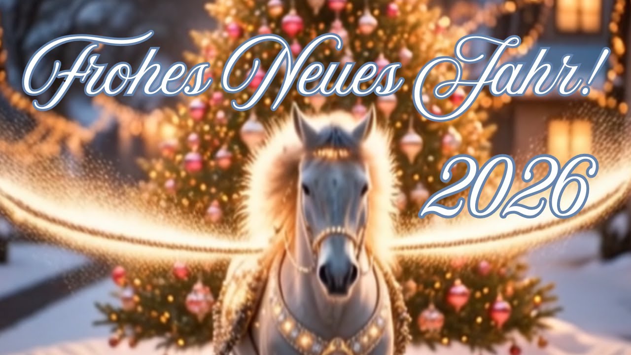 🎄 Ein glückliches Neues Jahr 2026! ✨ Wundervolles Neujahrs-Video zum Teilen mit Familie & Freunden 🎉