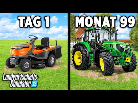 Ich habe 10 Jahre auf einer flachen Karte verbracht! Landwirtschafts Simulator 22