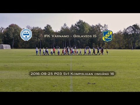 160925 P03 IFK Värnamo - Gislaveds IS