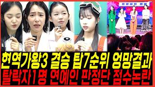 현역가왕3 결승전의 비하인드 스토리와 흥미진진한 순간들