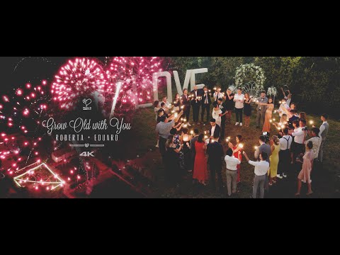 Clip Highlights Nuntă în aer liber - Rezumat cu drona 4K | E & R | Domeniul Lupaș Arad