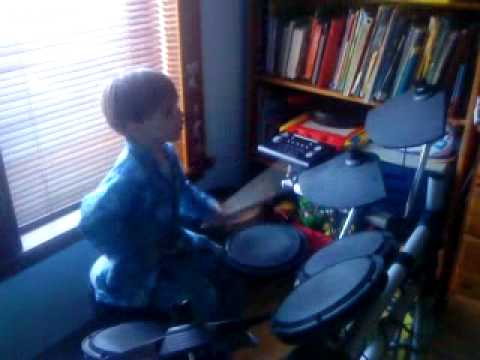 Josh Gannon 5yr old Drummer