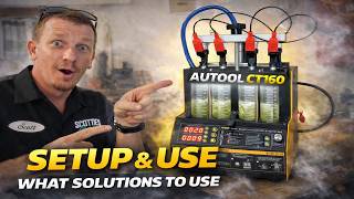 AUTOOL CT Series fuel injector cleaning machine tutorial thumbnail