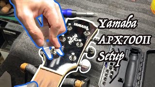 Video thumbnail for Yamaha APX700II Setup by KN Guitar Workshop