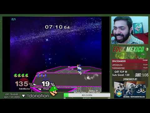 RRTBO - Eddy Mexico (Luigi) vs Ginger (Falco) - Top 64 LR3