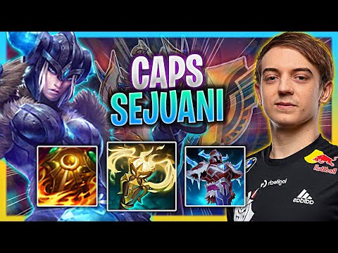 CAPS TRIES NEW META SEJUANI MID! | G2 Caps Plays Sejuani Mid vs Yasuo!  Season 2023