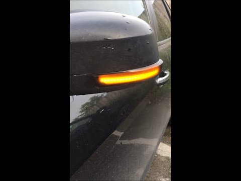 Замена штатных повторителей поворотника в зеркалах ФФ2, на диодные с Aliexpress.