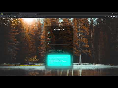 Javascript Project Fancy Grade Calculator Javascript