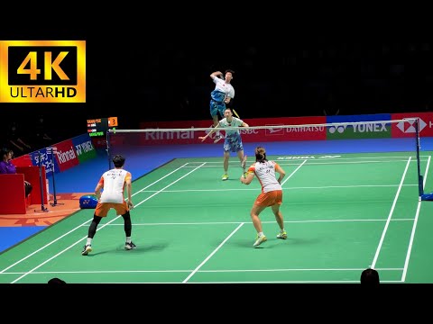 XD FINAL【 4K nice angle】 Jiang Zhen Bang/Wei Ya Xin vs Tang Chun Man/Tse Ying Suet Japan Open 2024