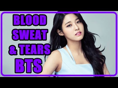 How would AOA sing BTS - Blood sweat & tears