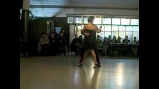 Fausto Carpino y Veronica Toumanova bailando un tango en Villa Malcom (Buenos Aires) 4