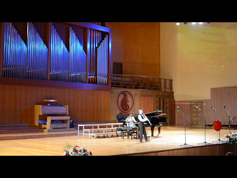 М.Глинка Краковяк. Фортепиано - Мария Цапкова, кларнет - Григорий Грицков