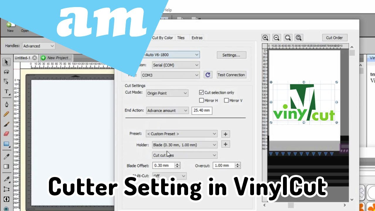 SVINYLCUT VinylCut Vinyl Cutting Software with Vectorizer, Activation