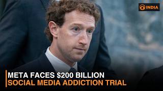 Meta Faces $200 Billion Social Media Addiction Trial & more news | DD India NewsHour | 8 AM IST