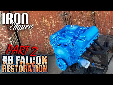 Iron Empire EP 26 - XB Falcon Restoration 2 - Engine paint