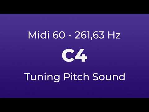 C4 Tuning Pitch | 261,63 Hz | Midi Key 60