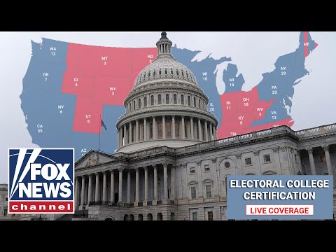 Congress meets to certify the Electoral College vote