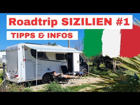 🌞 Sizilien - INFOS zur Anreise, schöne Orte, südlichster Punkt, mit dem Wohnmobil
