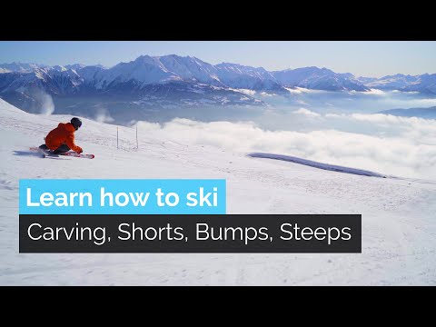Learn How to Ski Carving, Short Turns, Steeps | Ski Technique Camps thumbnail