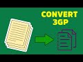 What Is 3GP File 3GP File Converter 3GP Video Converter Free 3GP Basics