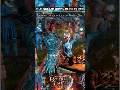 That one sad ending in Baldur's Gate 3 be like