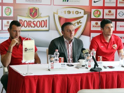 2014. szeptember 27. A Videoton - DVTK mérkőzés előtt