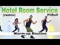 Warm-up Routine #hotelroomservice | Calorie Burner | Akshay Jain Choreography #ajdancefit