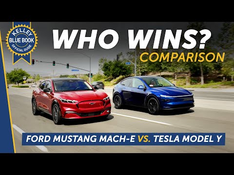 Tesla Model Y vs Ford Mustang Mach-E | Comparison