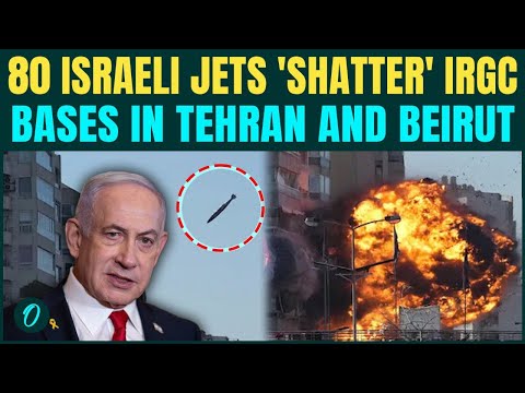 Israeli Jets ‘BOMB’ Tehran & Beirut | IRGC Bases and Missile Facilities Destroyed | Israel-Iran War