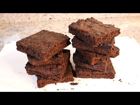 How to make the most luxurious keto vegan dark chocolate brownies