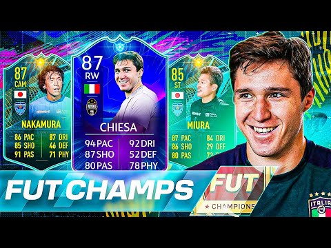 87 CHIESA, 87 NAKAMURA & 85 MIURA! 😄 RANK 1 FUT CHAMPIONS HIGHLIGHTS! - FIFA 22 Ultimate Team