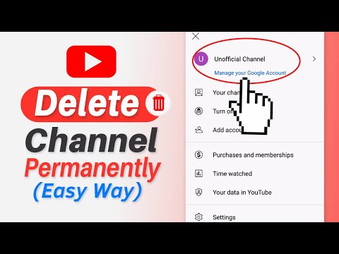 How to Delete YouTube Channel Permanently on Phone 2022 (Easy Way)