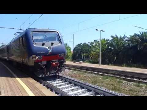 FS E464.593+Treno Regionale partire da Imperia Porto Maurizio
