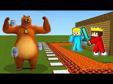 GRIZZY und die LEMMINGE VS SICHERSTES HAUS! - Minecraft