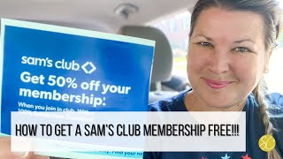 FREE Sams Club Membership - Daily Deals and News
