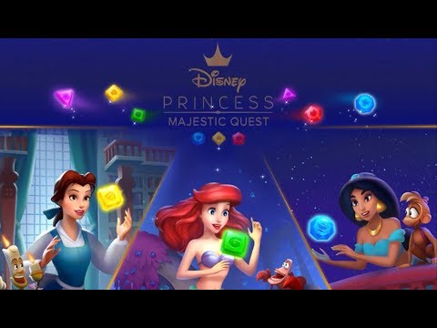 Disney Princess Majestic Quest Part1 - Helping Jasmine Restore Sultans Throne Room