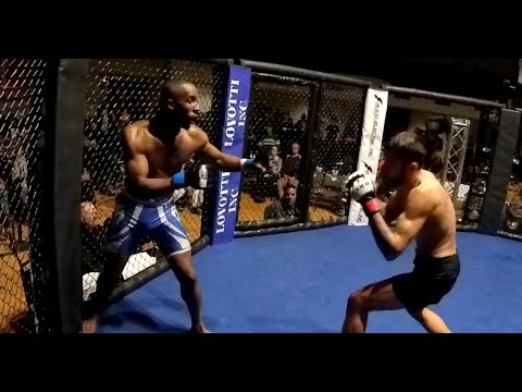 Referee Camera!!! Karl Mitchell VS Josh Scott!! Main event goes the distance!