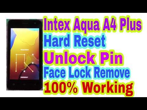 Intex Aqua A4 Plus Hard Reset || Unlock Pattern/Pin/Face Lock Remove 100% Working By Tech Babul
