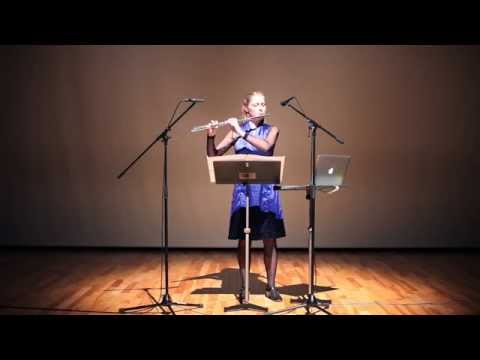演奏・創作学科 蒋斯汀《Collapse》｜flute and electronics