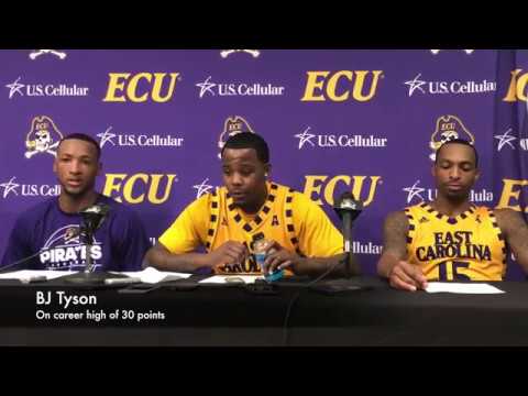 ECU players on win over UNCW