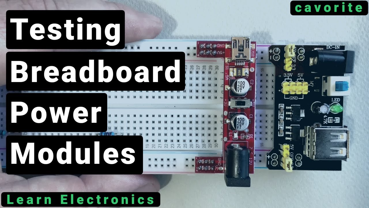 Breadboard Power Supply Modules on a Budget