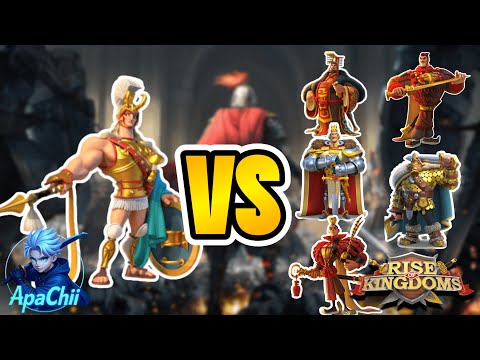 Achilles 1vs1 Meta march test results - Rise of Kingdoms