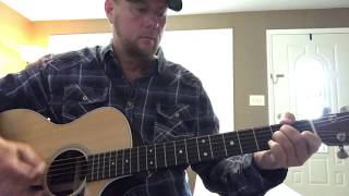 Neon Church - Tim McGraw (guitar lesson) (chords in description)