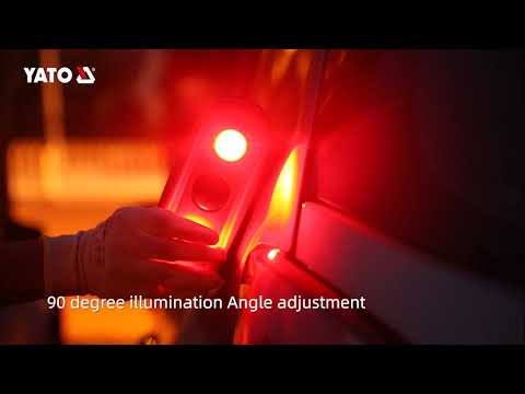 Світильник переносний YATO LED 2000Лм, акум. 3,7В, 2 динаміки, USB