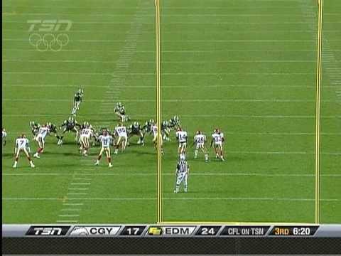 CFL Calgary 35, Edmonton 34 - September 4, 2009