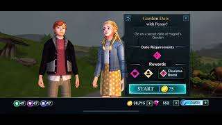 Garden Date With Penny - All answers in description - Harry Potter Hogwarts Mystery