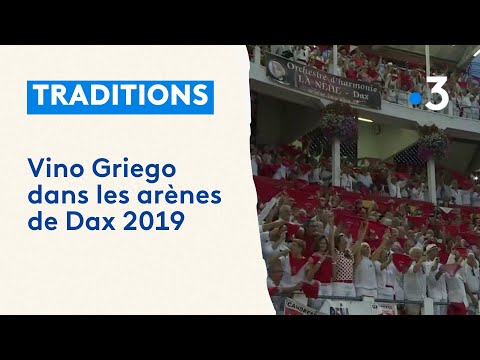 Vino Griego dans les arènes de Dax 2019