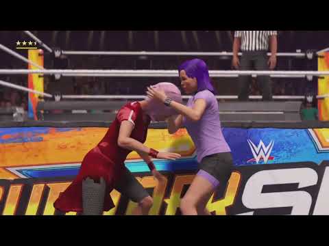 WWE 2K22 Sakura Haruno Vs Yumi Yoshimura - "Fulfil Your Fantasy" Request XR Match